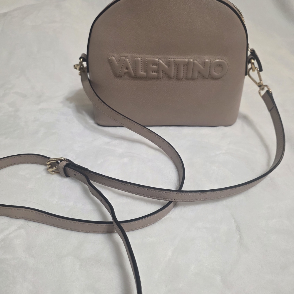 Valentino Taupe Crossbody Bag
